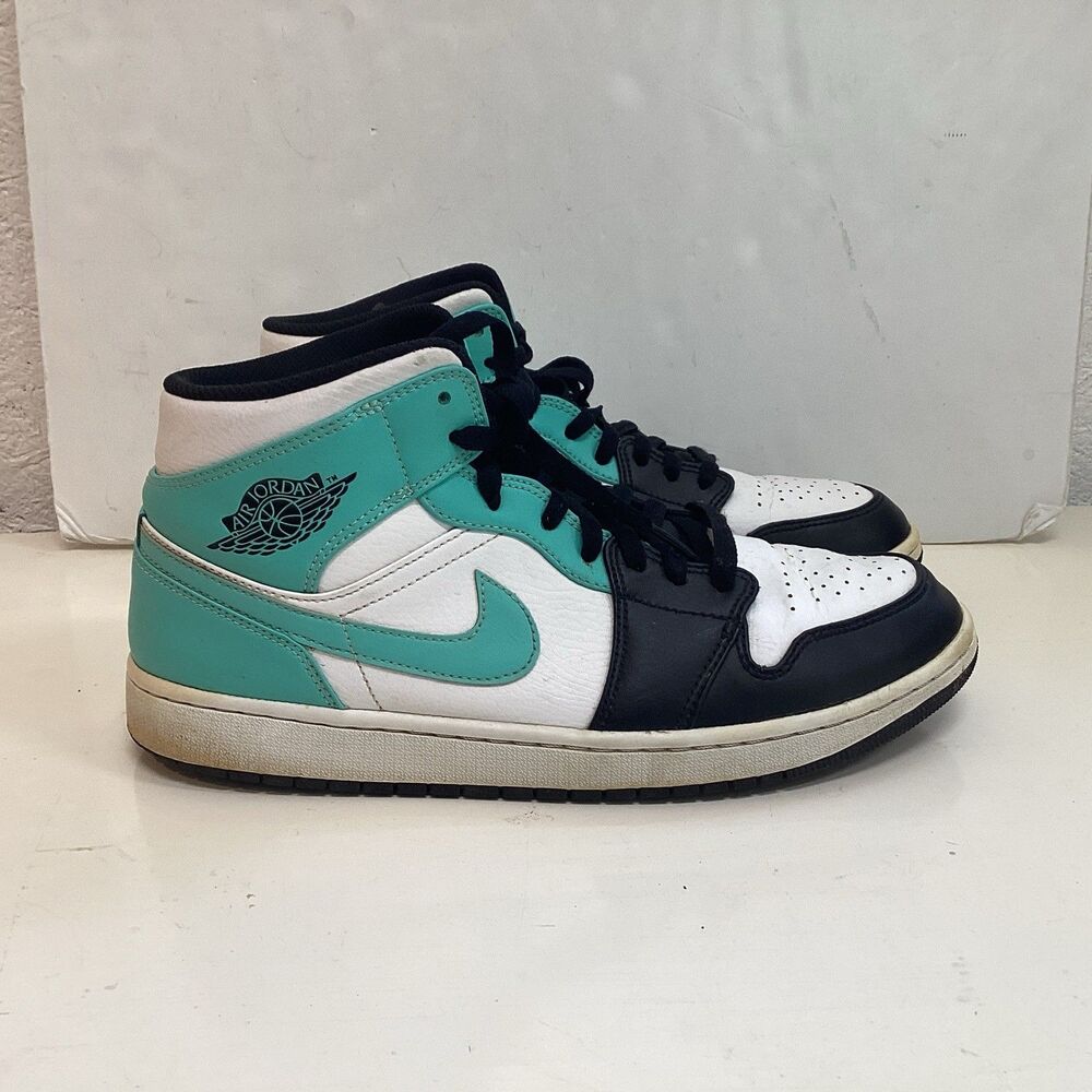 nike air jordan 1 mid tropical twist igloo sz 11 mens 554724-132